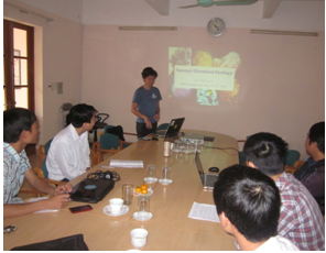 Seminar  về  sinh thái hóa học của hải miên (Seminar on Sponge Chemical Ecology)